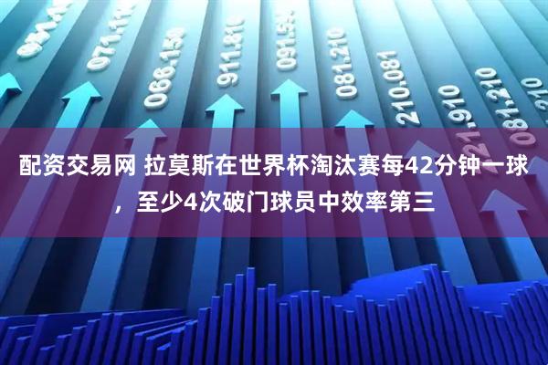 配资交易网 拉莫斯在世界杯淘汰赛每42分钟一球，至少4次破门球员中效率第三